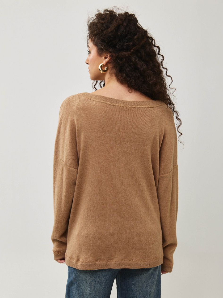 חולצה סריג מגורד